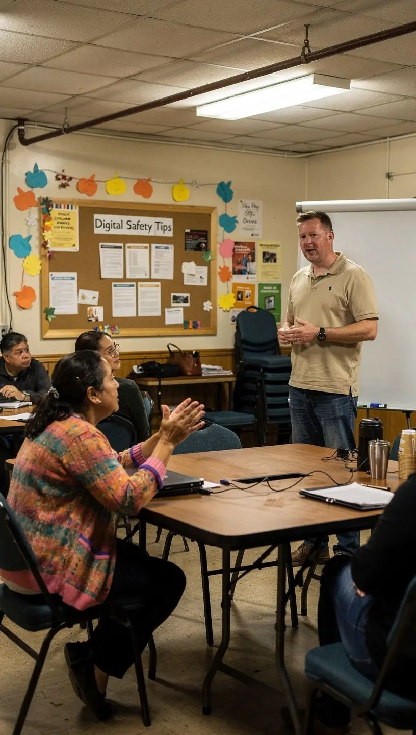 Modern office workspace