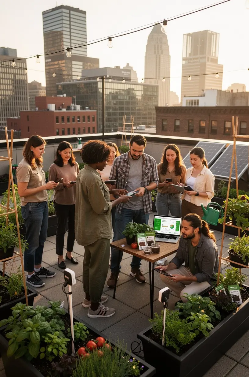 Professional team collaboration